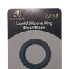 Spartacus Liquid Silicone Cock Ring Small - Black