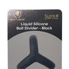 Spartacus Liquid Silicone Ball Divider - Black