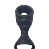 Spartacus Liquid Silicone Cock and Ball Sheath - Black