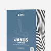 Zini Janus Lamp Iron - Small Maroon