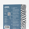 Zini Janus Lamp Iron - Medium Maroon