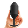 b-Vibe Weighted Snug Plug 5 - 350 g Black