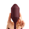 b-Vibe Weighted Snug Plug 5 - 350 g Dark Red