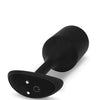 b-Vibe Vibrating Weighted Snug Plug XL - 247 g Black