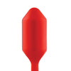b-Vibe Weighted Snug Plug 6 - 515 g Red