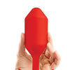 b-Vibe Weighted Snug Plug 6 - 515 g Red