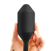 b-Vibe Weighted Snug Plug 7 - 600 g Black