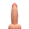 b-Vibe Slipskin 6" Girthy - Mocha