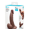 b-Vibe Slipskin 6.5" Curvy - Brown