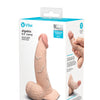b-Vibe Slipskin 6.5" Curvy - Cream