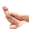 b-Vibe Slipskin 6.5" Curvy - Cream