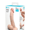 b-Vibe Slipskin 8" Curvy - Cream