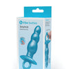 b-Vibe Butties Bounce Beaded Tapered Plug - Blue