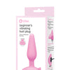 b-Vibe Beginner's Vibrating Tapered Butt Plug - Pink