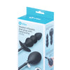 b-Vibe Beaded Inflatable Anal Plug w/Hand Pump