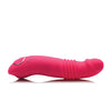 Curve Toys Gossip Blasters 7X Thrusting Silicone Vibrator - Magenta