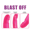 Curve Toys Gossip Blasters 7X Thrusting Silicone Vibrator - Magenta