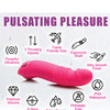 Curve Toys Gossip Blasters 7X Thrusting Silicone Vibrator - Magenta