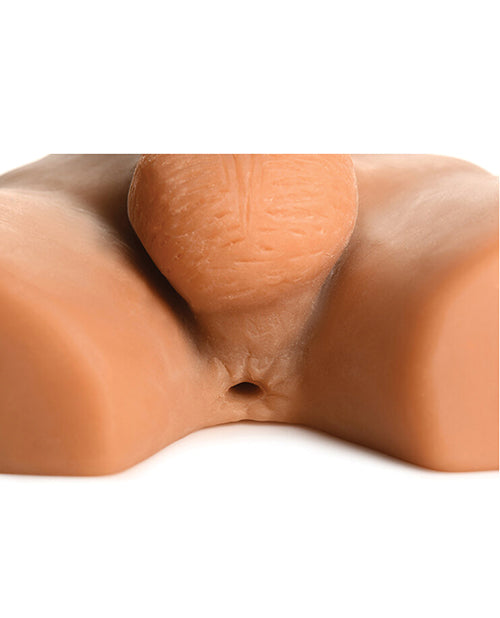 Curve Toys Jock Ass Masturbator w/Poseable Dildo