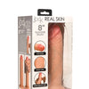 Curve Toys Jock Real Skin Silicone 8" Dildo