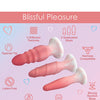 Curve Toys Simply Sweet Silicone Butt Plug Set - Pink