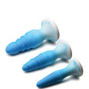 Curve Toys Simply Sweet Silicone Butt Plug Set - Blue