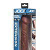 Curve Toys Jock Enhancers 1.5" Silicone Penis Extension Sleeve - Dark