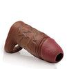 Curve Toys Jock Silicone Penis Extension Sleeve - Dark