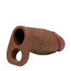 Curve Toys Jock Silicone Penis Extension Sleeve - Dark