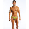 Cocksox Mesh Enhancing Pouch Thong Citrus Green XL