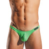 Cocksox Enhancing Pouch Thong - Palm Leaf Green LG