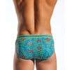 Cocksox Contour Pouch Sports Brief - Multi-Color Tiki MD