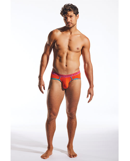 Cocksox Contour Pouch Sports Brief - Sunset Orange SM