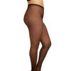 Sheer Crotchless Pantyhose - Black QN