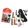 Vac-U-Lock Vibrating Dual Density ULTRASKYN Set w/Wireless Remote - Assorted Tones