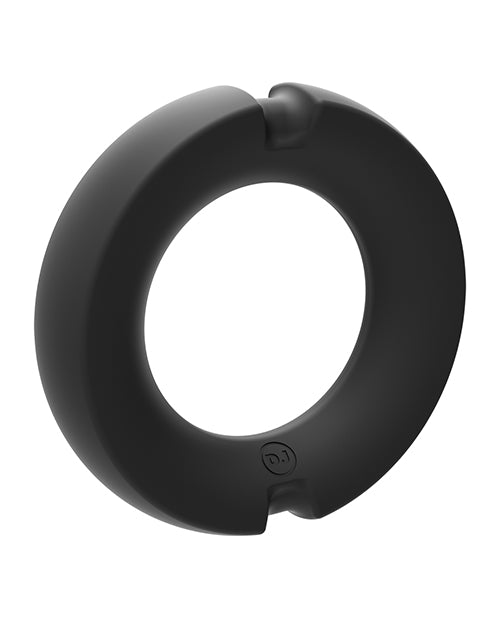 Kink Hybrid Silicone Covered Metal Cock Ring - 3 Sizes