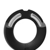 Kink Hybrid Silicone Covered Metal Cock Ring - 3 Sizes