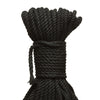 Kink Bind & Tie Hemp Bondage Rope - 50 ft Black