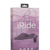 iRide Pleasure Seat Throb Stimulator Rechargeable w/Wireless Remote - Dusty Purple