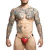 Dngeon Snap Jockstrap Red O/S