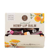 Earthly Body Hemp Seed Lip Balm Stick Display - Box of 48 Asst. Scents