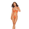 Strappy Teddy w/Jewel Detail - Orange SM