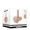Evolved Easy Rider Thrusting & Vibrating Life-Like Dildo - Light