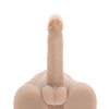 Evolved Easy Rider Thrusting & Vibrating Life-Like Dildo - Light