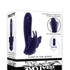 Evolved Lord of the Wings Flapping & Vibrating Stimulator - Purple