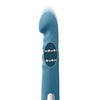 Evolved Queen of All Trades Thrusting & Rotating Vibrator - Teal