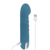 Evolved Queen of All Trades Thrusting & Rotating Vibrator - Teal