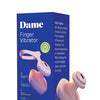 Dame Fin 2.0 Finger Vibrator - Quartz