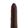 Shaft Model J Flexskin Liquid Silicone 5.5" Dong - Mahogany