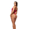 Layers To This Mesh and Knit Teddy - Pink LG